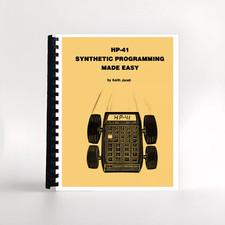 HP 41C Synthetic programming made easy for HP41 calculator