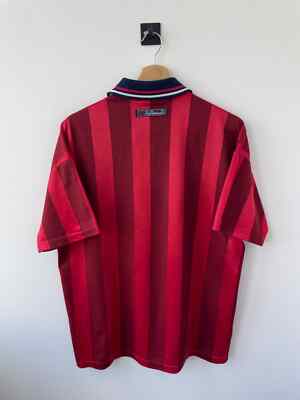 ENGLAND NATIONAL TEAM 1998 AWAY FOOTBALL SHIRT SOCCER JERSEY