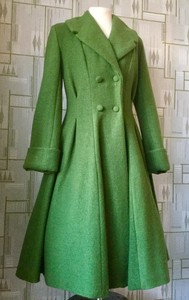 cappotto verde donna