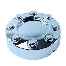 New Chrome Wheel Center Cap for 2005-2018 F250 F350 SRW Pickup Truck, Single