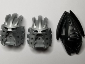 LEGO Bionicle 8593 Makuta Complete Titan Warrior Mata Nui Black Kraahkan