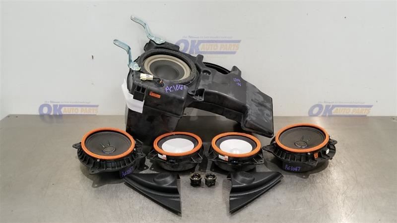 18 TOYOTA SEQUOIA JBL SPEAKER AND SUBWOOFER SET