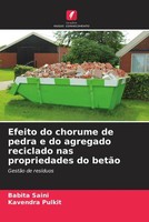 Babita Saini (U. A.) | Efeito Do Chorume De Pedra E Do Agregado Reciclado Nas...