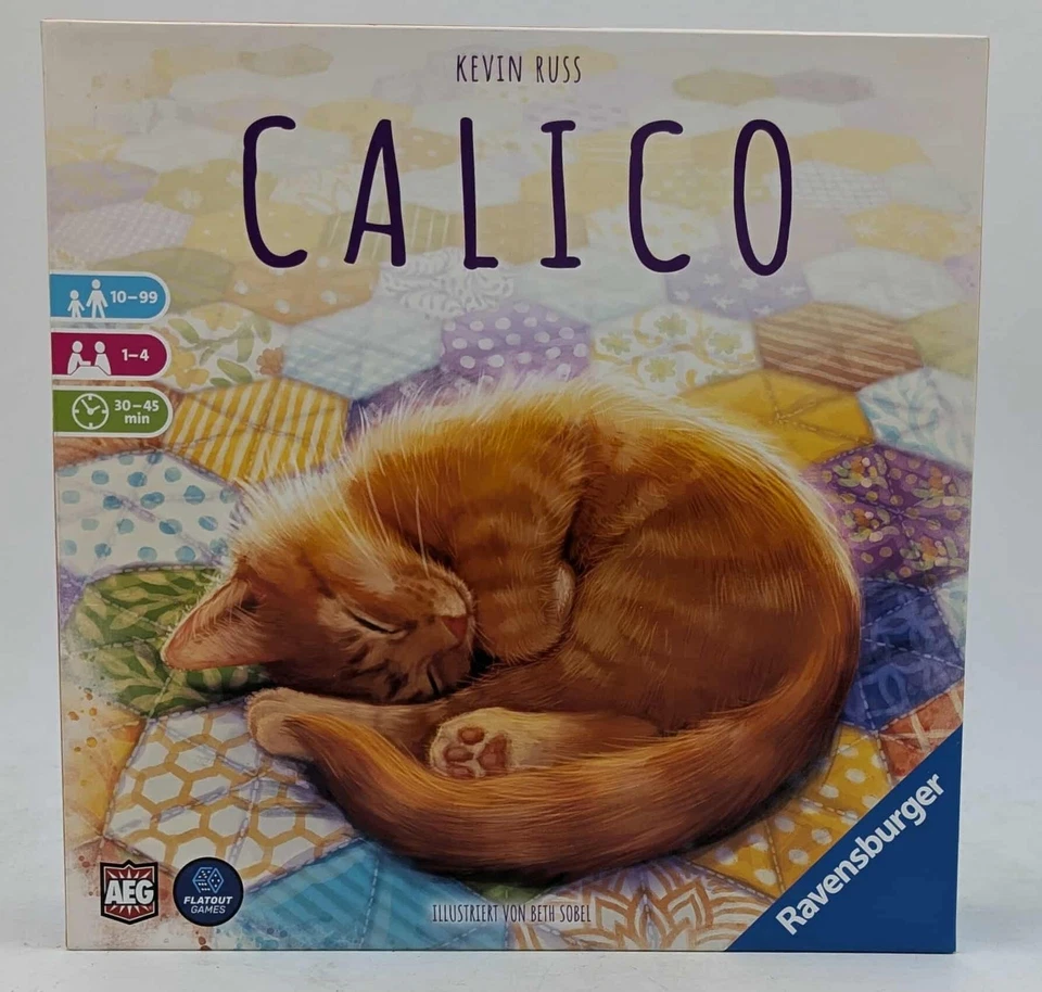 Ravensburger 27038 Calico  Spiel Legespiel Brettspiel Katzen Quilt NEU - Bild 4 von 4