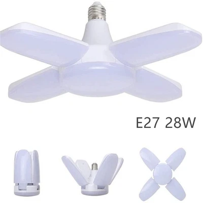 E27 Fan Shape LED Bulb AC220V 28W Foldable Led Light Bulb For Home Living Room - Bild 1 von 4
