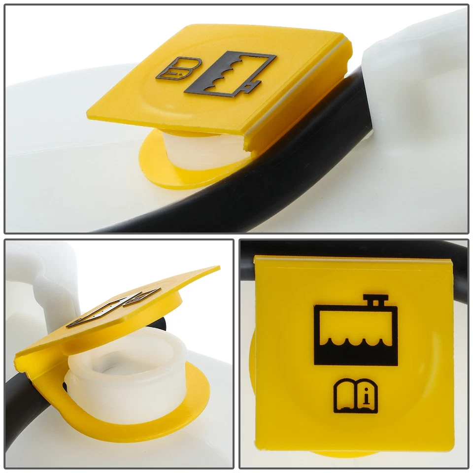 FOR 07-14 CHRYSLER 200 CIRRUS SEBRING 2.4L OE COOLANT RESERVOIR TANK+CAP+HOSE - Image 2 of 4