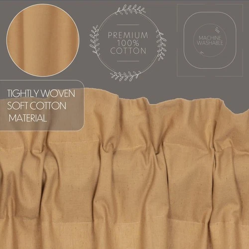 VHC Brands Simple Life Flax Curtains - Thumbnail 5