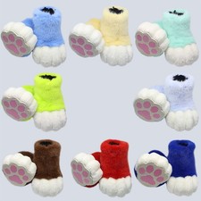Fursuit Feet Beast Claws Paw Shoes Kit Plush Furry Boots Costume Cosplay