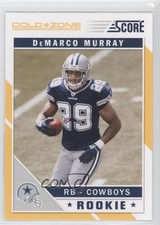 2011 Score Rookie Gold Zone DeMarco Murray #329 1b9