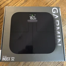 GARMIN INDEX S2 SMART SCXALE BLACK WI-FI BODY COMPOSITION METRICS 010-02294-02