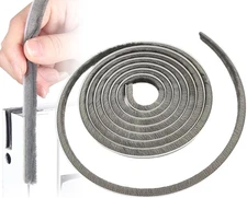 16 Ft (5m) 196 Inch Sliding sash Windows Doors Tape Pile Draught excluder Brush 