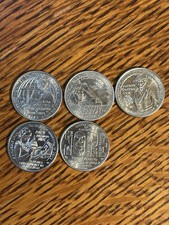 2023-2024 D America the Beautiful Quarter Set of 5 ALL WITH ERRORS