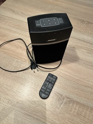 Bose SoundTouch 10 Lautsprecher, schwarz, WLAN, Bluetooth mit Fernbedienung