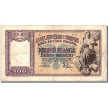 Geldschein, Albania, 100 Franga, Undated (1940), KM:8, S