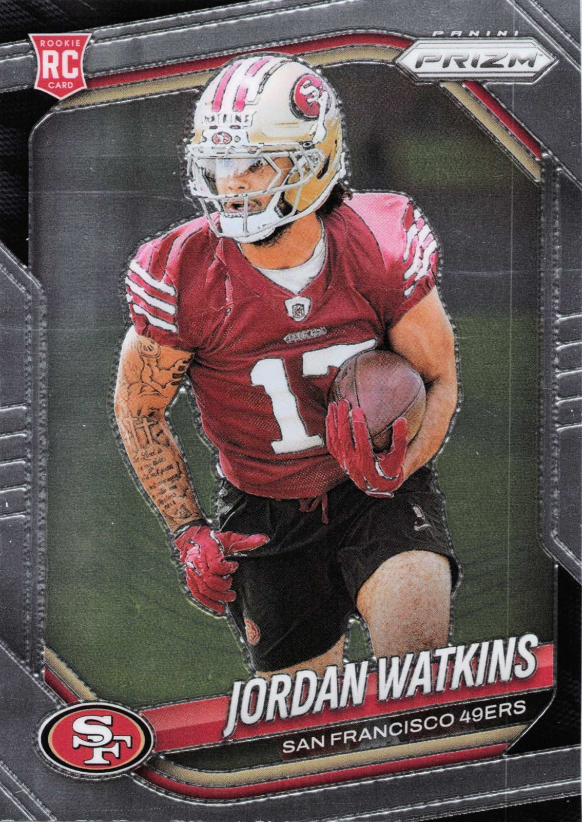 Jordan Watkins Panini Prizm #389 Base