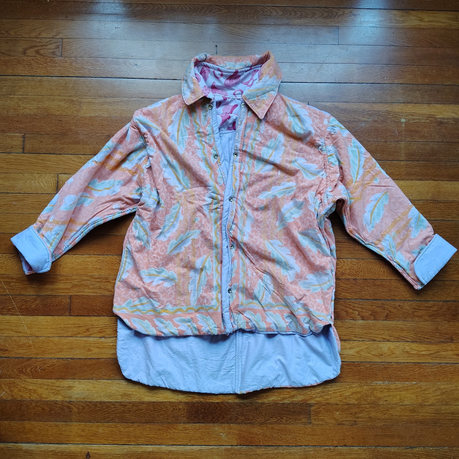 Handmade Cottagecore Patchwork Jacket Plus Size R… - image 1