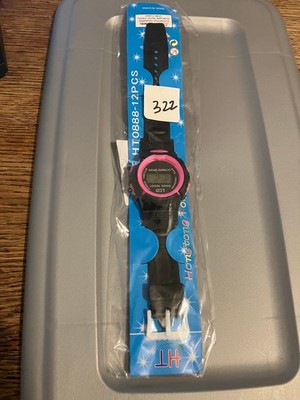 Children Watch Birthday Gift For Child Boy Girl Smart LED Digital BLACK PINK