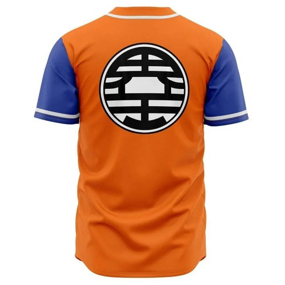 Kame Symbol Baseball Jersey | Dragon Ball Anime Jersey