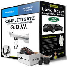 Für LAND ROVER Range Rover L538 Anhängerkupplung abnehmbar +eSatz 13pol 11- NEU
