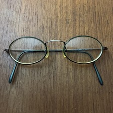 VINTAGE CALVIN KLEIN 335 584 EYEGLASSES Green Bronze 46-21-145 Frames