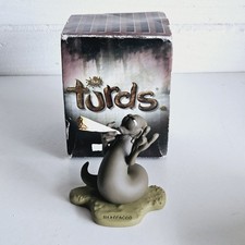 The Turds Figurine Sh*tfaced Novelty Ornament Boxed Vintage 2004
