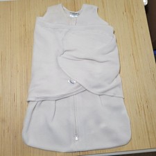Halo SleepSack White Fleece Newborn To 3 months Back Is Best Kidcore