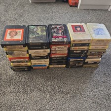 Lot Of 45 8 Tracks Untested From 1960s-70s Of All Genres In Good Condition