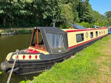 canal boat 2014 57ft NOMAD RUSH !!!! Look