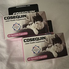  BUNDLE X2 Nutramax Cosequin Cat Joint Health Capsules - 60 Count Ex:04/2028