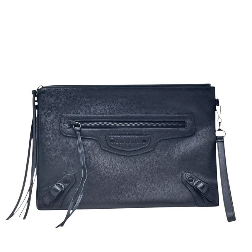 Balenciaga Large Neo Classic Strap Pouch Clutch BAB011306