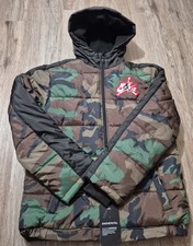 NIKE AIR JORDAN JUMPMAN CLASSIC CAMO BOYS WINTER HOODED JACKET LARGE/12-13 YRS