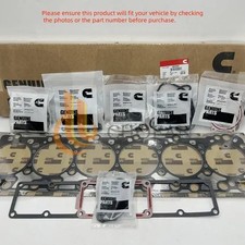 Fully Head Gasket Upper Set For 6.7L Cummins ISB QSB 24V S6D107 Case JCB Truck