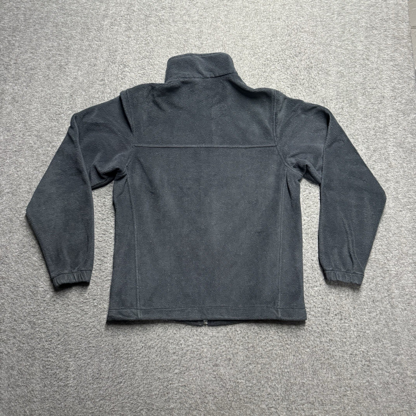 Columbia Full Zip Basic Jacket Men's Small Black … - image 4