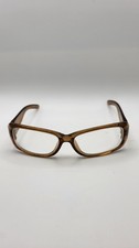 JOAN COLLINS 9977 BROWN SPARKLE Unisex Classic Rectangle Eyeglasses FRAMES ONLY