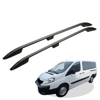 Dachreling Passend FüR Citroen Jumpy Baujahr 2006-2016 L2 Mittel Schwarz Mit Abe