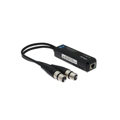 Dante 2 Channel AVIO Analogue Input Adapter, 44.1, 48, 96khz /24bit, PoE P