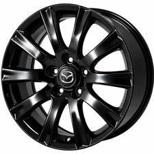 17 Mazda Cx-7 Wheel Rim Factory Oem 64931 2010-2012 Gloss Black