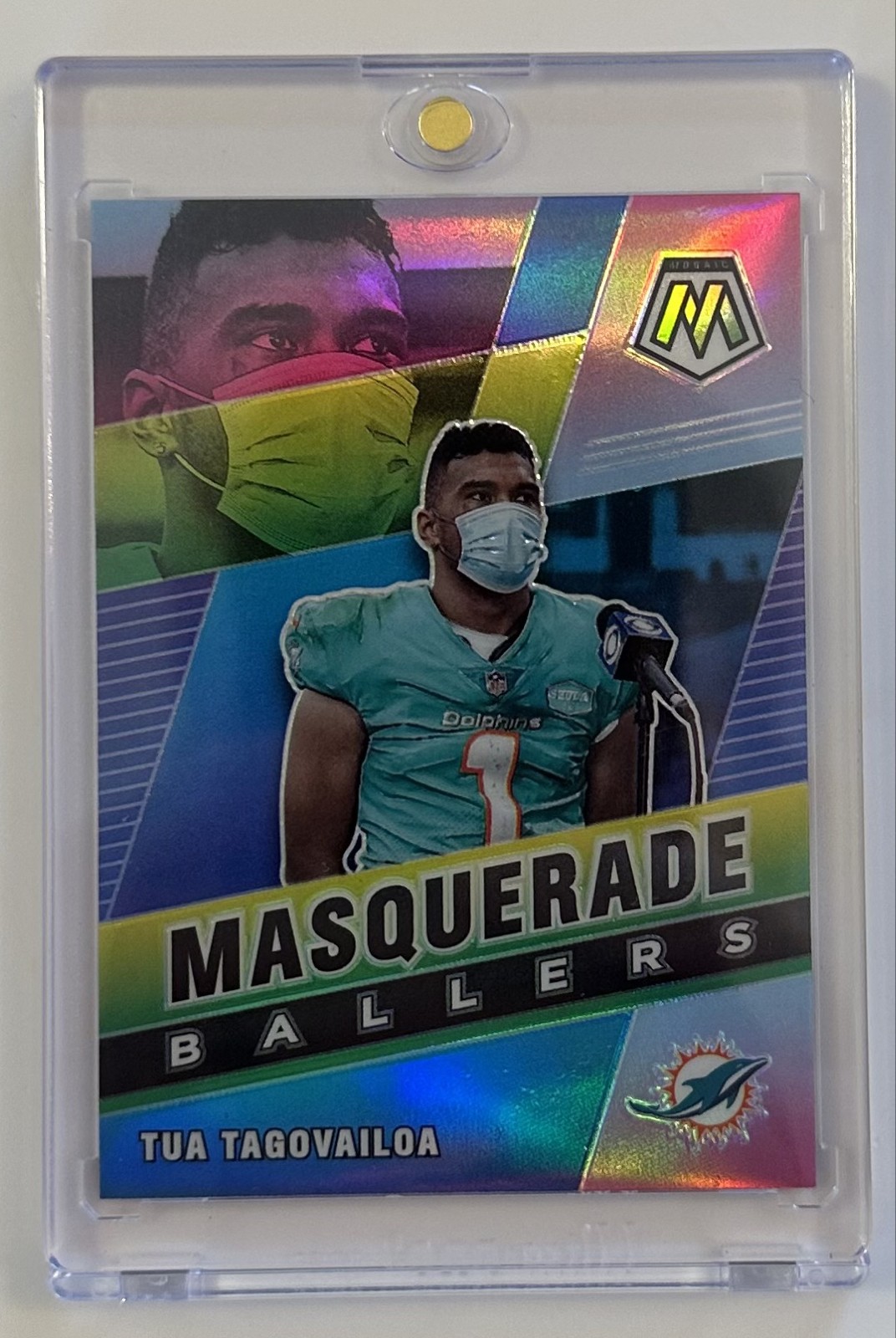 2021 Panini Mosaic - Masquerade Ballers Tua Tagovailoa #MB30
