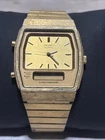 Vintage Seiko H601-5400 Alarm Chronograph Quartz Men's Watch NEEDS BATTERY K&J
