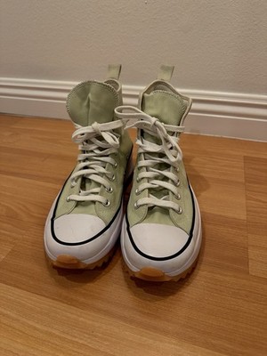 Sage Green High-top Converse Run Star Hike Model. Used - Excellent