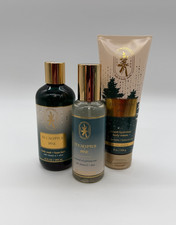 Bath  Body Works Aromatherapy EUCALYPTUS PINE Oil Perfume Body Cream  Wash Set
