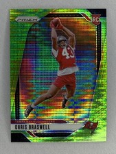 Chris Braswell 2024 Panini Prizm Football #320 Neon Green Pulsar Prizm Rookie RC