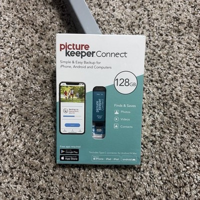 Picture Keeper Connect USB Flash Drive Apple  Android & PC Devices - 128GB New