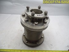 316 Stainless Steel Flex 3" Bellow Flange Assy 10 3/8" Overall Length