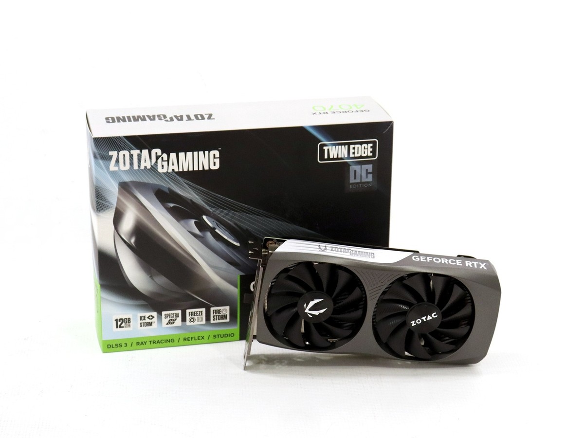 ZOTAC GeForce RTX 4070　12GB Amazon.com: ZOTAC Gaming GeForce RTX 4070 Ti Trinity OC DLSS