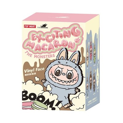 POP MART Labubu The Monsters Exciting Macaron Single Plush Blind Box