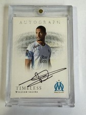 21 Futera Unique Marseille Timeless William Saliba RC Rookie Auto 1/1