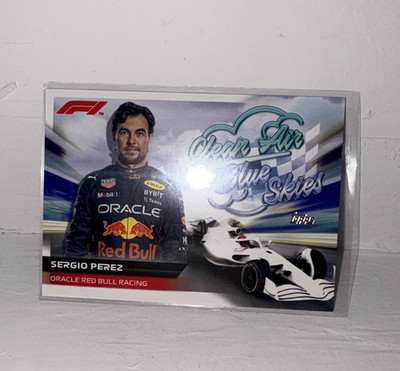 Topps 2022 Formula 1 Sergio Perez Red Bull Clean Air Blue Skies #CABS-SP
