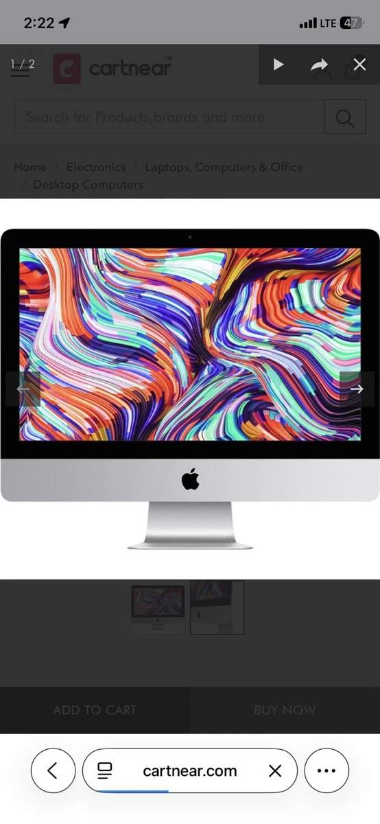 Apple iMac with Retina 5K display 1 TB or more Apple Desktops
