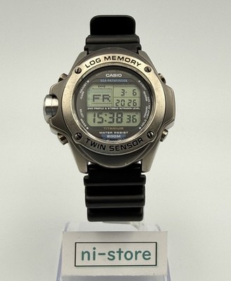 Casio SPF-100 Sea Pathfinder Titanium Log Memory Quartz Divers